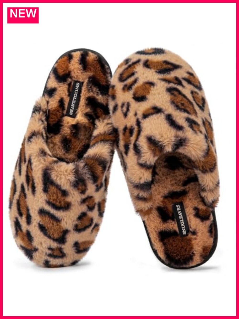 Women's Fuzzy Scuff Slippers Soft Comfy Memory Foam Non-slip Indoor House Shoes